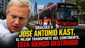 Destrucción del mejor transporte público