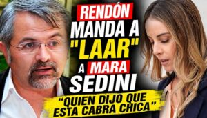 Escándalo de Rendón y la Mara Sedini
