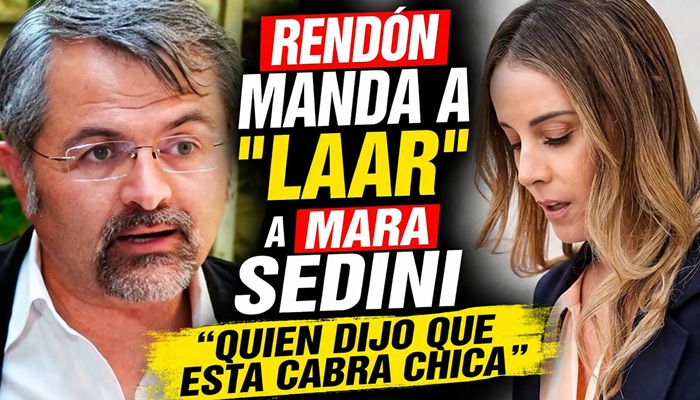 Escándalo de Rendón y la Mara Sedini